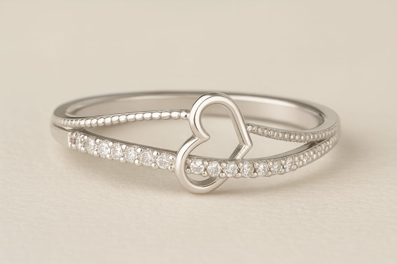 Elegant 925 Sterling Silver Ring for Women - R 605