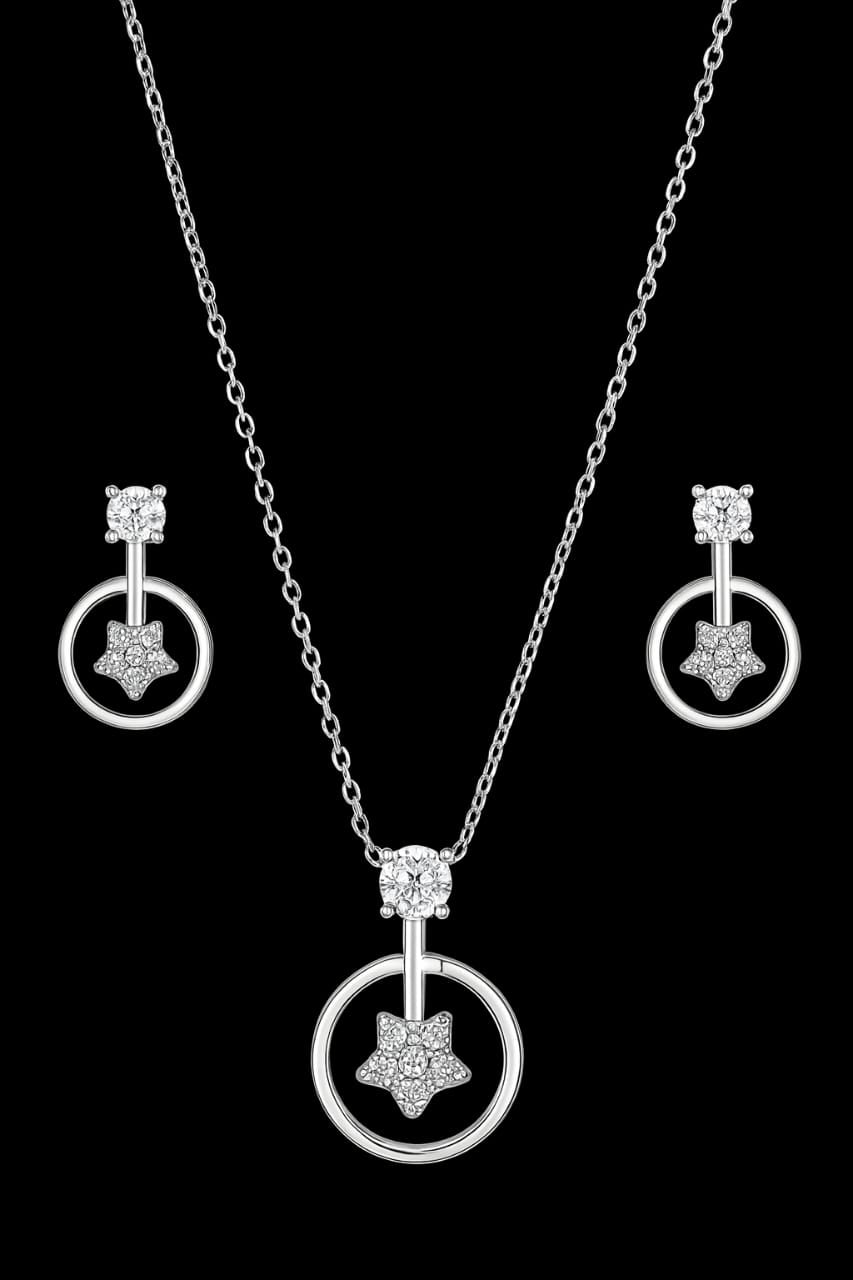Stellar Shine Star Pendant Set