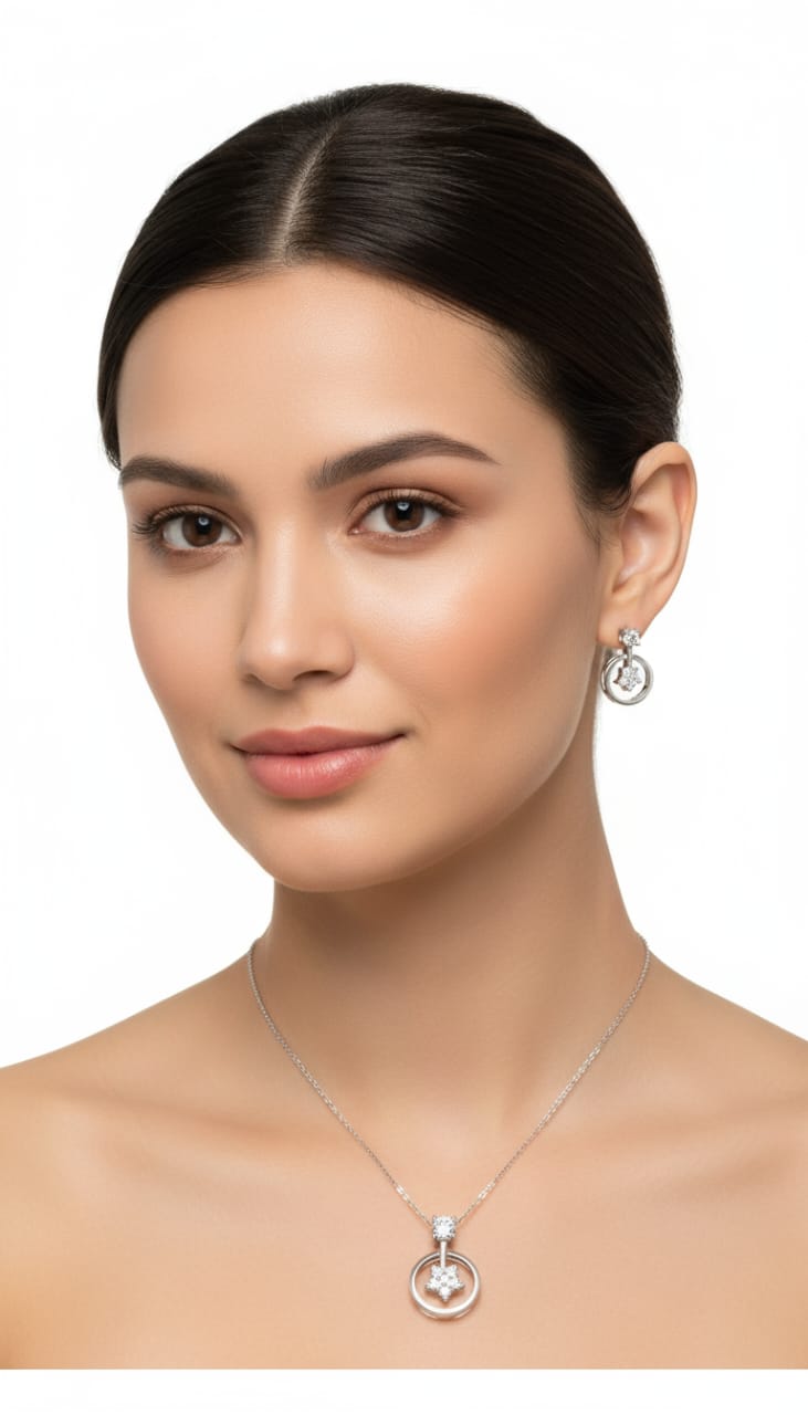 Stellar Shine Star Pendant Set